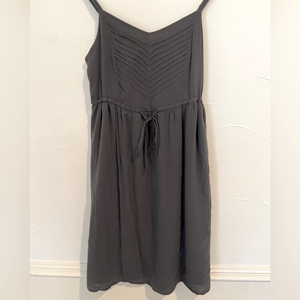 Old Navy Grey Flowy Sundress Old Navy Size Small